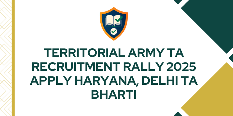 Territorial Army TA Recruitment