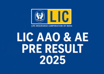 LIC AAO / AE Pre Result 2025