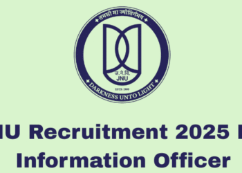 JNU Recruitment 2025 For Information Officer