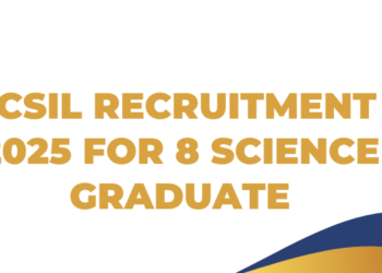 ICSIL Recruitment 2025 For 8 Science Graduate