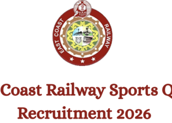 East Coast Railway Sports Quota Recruitment 2026