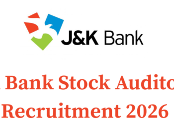 JK Bank Stock Auditors Recruitment 2026