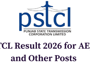 PSTCL Result 2026 for AE, JE and Other Posts