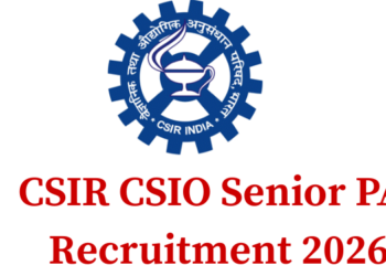 CSIR CSIO Senior PAT Recruitment 2026