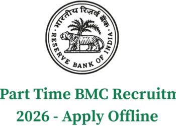 RBI Part Time BMC Recruitment 2026 - Apply Offline
