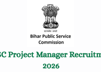 BPSC Project Manager Recruitment 2026