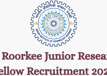IIT Roorkee Junior Research Fellow Recruitment 2026