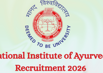 National Institute of Ayurveda Recruitment 2026