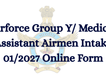 Airforce Group Y/ Medical Assistant Airmen Intake 01/2027 Online Form
