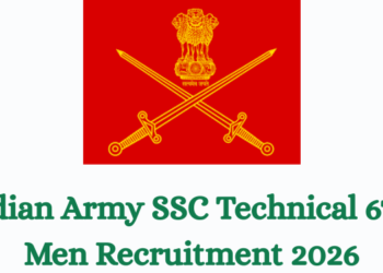 Indian Army SSC Technical 67th Men Recruitment 2026