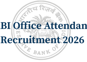 RBI Office Attendant Recruitment 2026