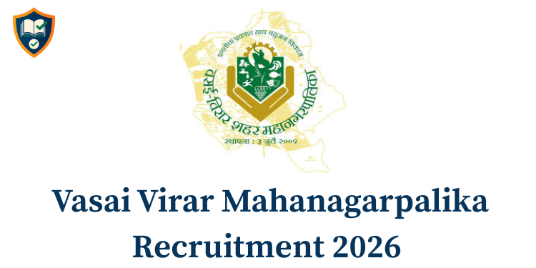 Vasai Virar Mahanagarpalika Recruitment 2026