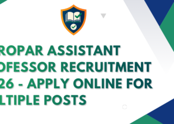 IIT Ropar Assistant Professor Recruitment 2026 - Apply Online for Multiple Posts