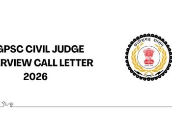 CGPSC Civil Judge Interview Call Letter 2026