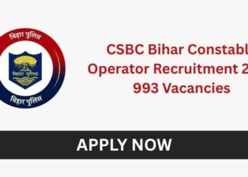 CSBC Bihar Constable Operator Recruitment 2026