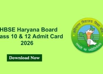 HBSE Haryana Board Class 10 & 12 Admit Card 2026