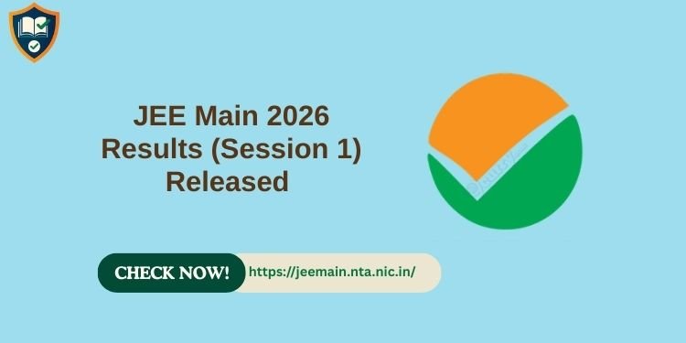 JEE Main 2026 Results (Session 1)
