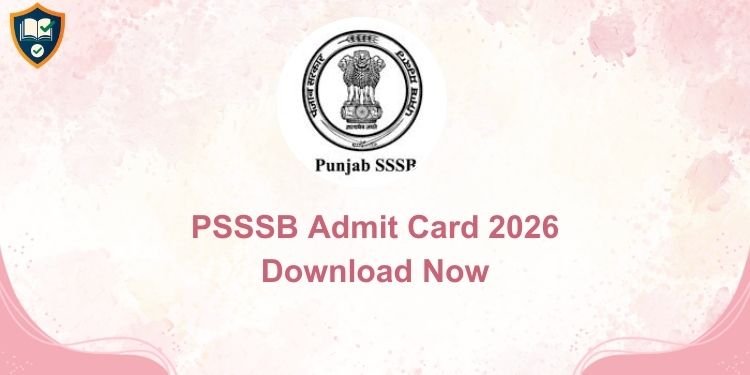 PSSSB Admit Card 2026