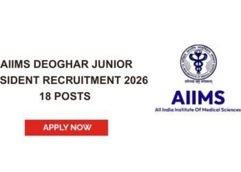 AIIMS Deoghar Junior Resident Recruitment 2026