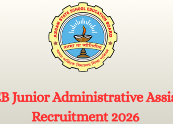 ASSEB Junior Administrative Assistant Recruitment 2026