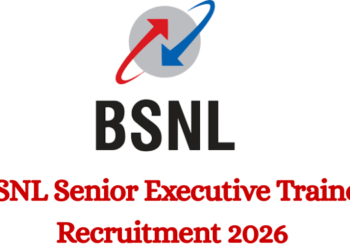 BSNL Senior Executive Trainee Recruitment 2026