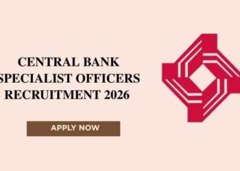Central Bank Specialist Officers Recruitment 2026