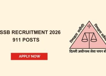 DSSSB Recruitment 2026