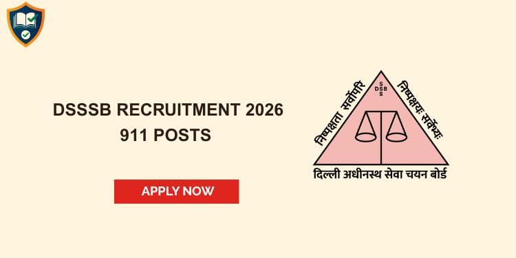 DSSSB Recruitment 2026