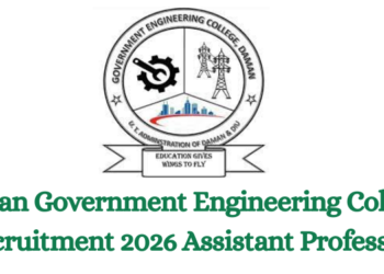 Daman Government Engineering College Recruitment 2026 Assistant Professor