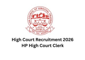 High Court Recruitment 2026