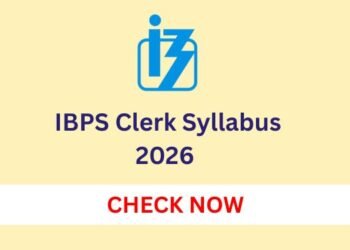 IBPS Clerk Syllabus 2026
