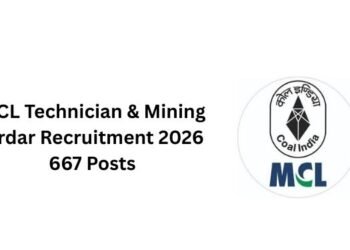 MCL Technician & Mining Sirdar Recruitment 2026