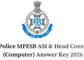 MP Police MPESB ASI & Head Constable (Computer) Answer Key 2026