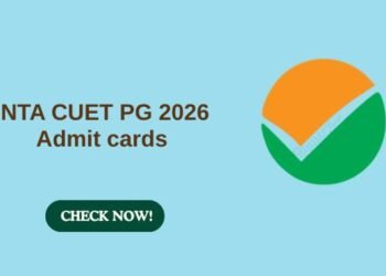 NTA CUET PG 2026 Admit cards