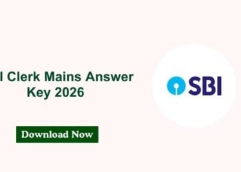 SBI Clerk Mains Answer Key 2026