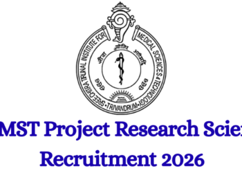 SCTIMST Project Research Scientist I Recruitment 2026