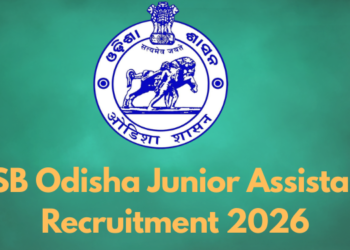 SSB Odisha Junior Assistant Recruitment 2026