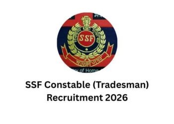 SSF Constable (Tradesman) Recruitment 2026