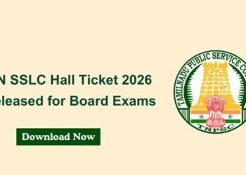 TN SSLC Hall Ticket 2026