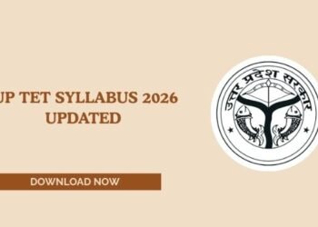 UP TET Syllabus 2026