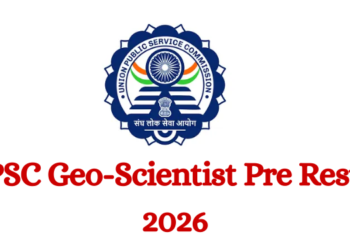 UPSC Geo-Scientist Pre Result 2026
