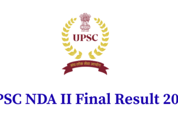 UPSC NDA II Final Result 2026