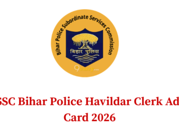 BPSSC Bihar Police Havildar Clerk Admit Card 2026