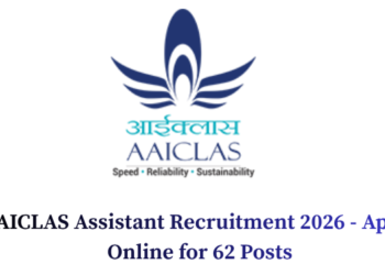 AAICLAS Assistant Recruitment 2026 - Apply Online for 62 Posts